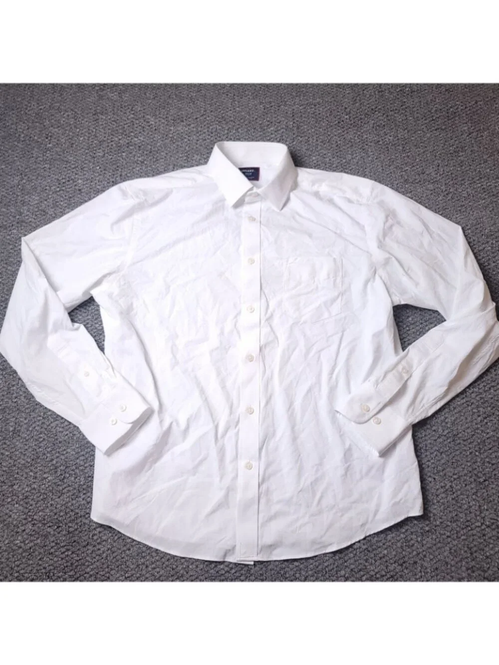 UNTUCKit Gironde Shirt Mens M Medium Relaxed White Button Long Sleeve